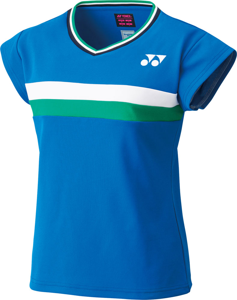 Yonex ヨネックス ウィメンズ フィットシャツ サファイアブルー お得なキャンペーンを実施中 セール特価品 75THゲームシャツ