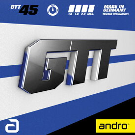 andro(アンドロ) andro(アンドロ) 卓球 裏ソフトカラーラバー ライトテンション GTT45 ブルー