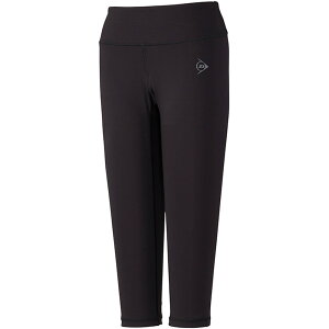 DUNLOP(�_�����b�v�e�j�X) WOMEN'S 23�t��* CAPRI LEGGINGS �u���c�N