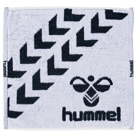 hummel(ヒュンメル) ハンドタオル ホワイト×ブラック ssk-haa5022-1090