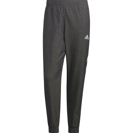 adidas（アディダス） 24／7 レギュラーフィット WIND．RDY デニムウーブン レギュラー テーパードレッグ フルレングス パンツ BLK