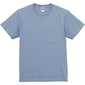 UnitedAthle（ユナイテッドアスレ） 5．6オンス ハイクオリティー Tシャツ（ポケット付） アシッドブルー