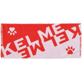KELME(ケレメ) スポーツタオル ホワイト/レッド