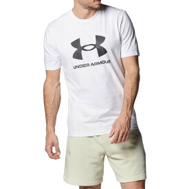 アンダーアーマー UAスポーツスタイル ロゴ ショートスリーブTシャツ White