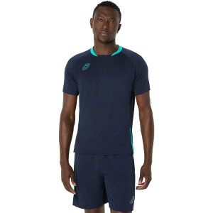 �A�V�b�N�X ASICS 2101A303 PRACTICE SS TOP �~�b�h�i�C�g