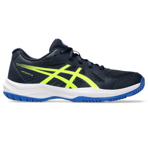 AVbNX ASICS 1074A045 UPCOURT 6 GS MIDNIGHT/SAFETY YELLOW