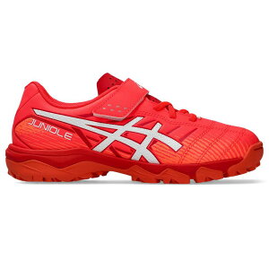 �A�V�b�N�X ASICS 1104A056 JUNIOLE 7 TF FLASH RED/WHITE