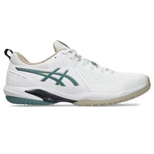�A�V�b�N�X ASICS 1043A029 PRESTIGE? NEO OC WIDE(�I���j�E�N���[) WHITE/FOGGY TEAL
