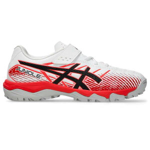 �A�V�b�N�X ASICS 1104A056 JUNIOLE 7 TF WHITE/FLASH RED