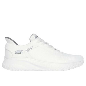 �X�P�b�`���[�Y BOBS SPORT SQUAD CHAOS-SOLID STEP WHITE skj-118312w-w