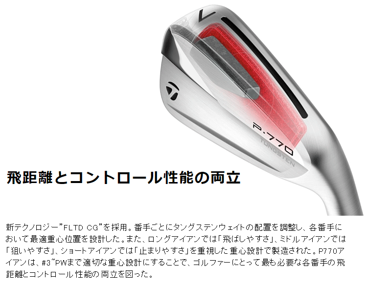 楽天市場de テーラーメイド 日本正規品  アイアン