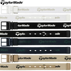 TaylorMade テーラーメイド 日本正規品 TMロゴ ジャカード テープ ベルト 男女兼用 2023モデル「 TL029 」 【あす楽対応】