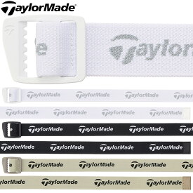 TaylorMade テーラーメイド 日本正規品 M TM ロゴテープ ベルト 2024新製品 「 TL348 」 【あす楽対応】