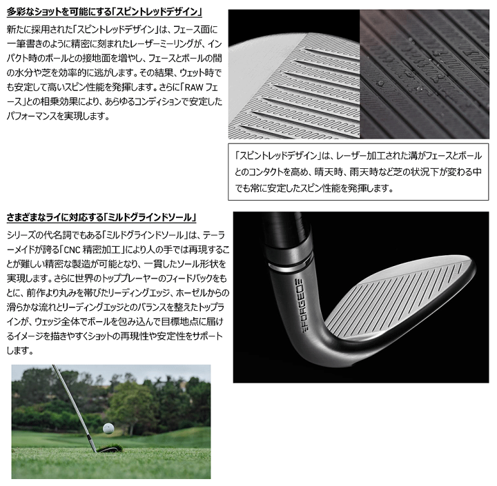 楽天市場】TaylorMade テーラーメイド 日本正規品 MILLED GRIND5