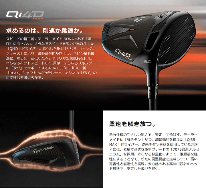 楽天市場】【特典付き】 TaylorMade テーラーメイド 日本正規品 Qi4D