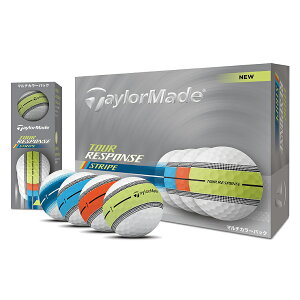 �y4/15 �G���g���[/���I�ōő�100%�|�C���g�o�b�N�z TaylorMade �e�[���[���C�h ���{���K�i TOUR RESPONSE STRIPE MULTI COLOR �c�A�[���X�|���X �X�g���C�v �}���`�J���[ 2025���f�� �S���t�{�[�� 1�_�[�X(12