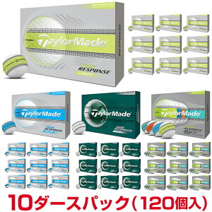 �y7/25 �G���g���[/���I�ōő�100%�|�C���g�o�b�N�z �y�܂Ƃߔ����zTaylorMade �e�[���[���C�h ���{���K�i TOUR RESPONSE STRIPE �c�A�[���X�|���X �X�g���C�v 2026�V���i �S���t�{�[�� 10�_�[�X�p�b�N(12