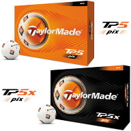 TaylorMade テーラーメイド 日本正規品 TP5 Pixシリーズ 2026新製品 ゴルフボール 1ダース(12個入) 【当…