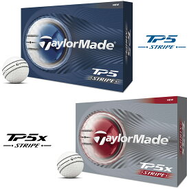 【3/15 エントリー/抽選で最大100%ポイントバック】 TaylorMade テーラーメイド 日本正規品 TP5 STRIPE ストライプ シリーズ 2026新製品 ゴルフボール 1ダース(12個入) 【当店在庫品】