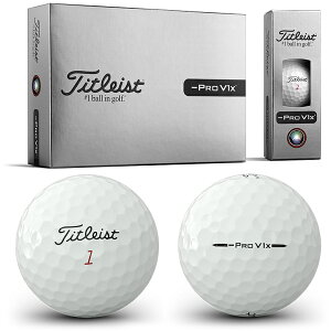 Titleist �^�C�g���X�g���{���K�i �u -PRO V1x LEFT DASH �v ���t�g�_�b�V�� 2026�V���i �S���t�{�[��1�_�[�X(12��) �y���X�݌ɕi�z