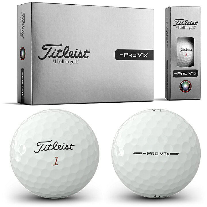 楽天市場】Titleist タイトリスト日本正規品 「 -PRO V1x LEFT DASH 
