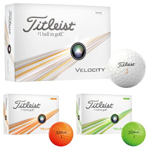 y11/15 Gg[/Iōő100%|CgobNz Titleist ^CgXg{Ki VELOCITY xVeB 2024f St{[1_[X(12) yX݌ɕiz