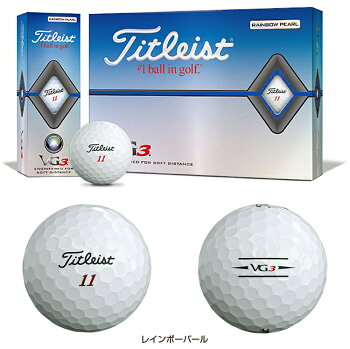 楽天市場 Titleist タイトリスト 日本正規品 Vg3 ブイジースリー モデル ゴルフボール1ダース 12個入 あす楽対応 ｅｚａｋｉ ｎｅｔ ｇｏｌｆ