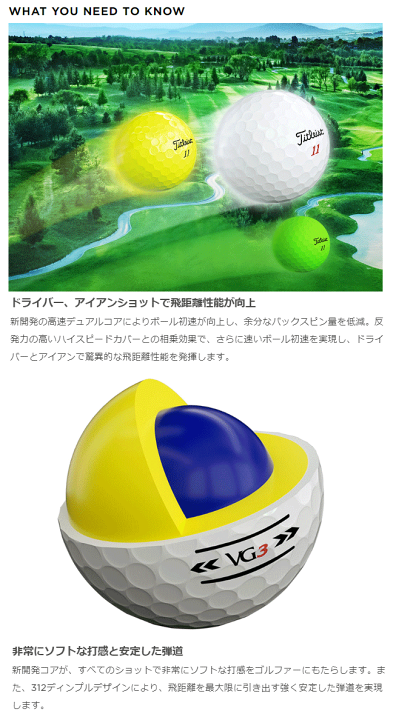 楽天市場】Titleist タイトリスト 日本正規品 VG3 楽天市場】Titleist タイトリスト 日本正規品 VG3