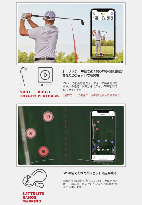 楽天市場】Rapsodo ラプソード 正規品 MLM モバイルローンチモニター 