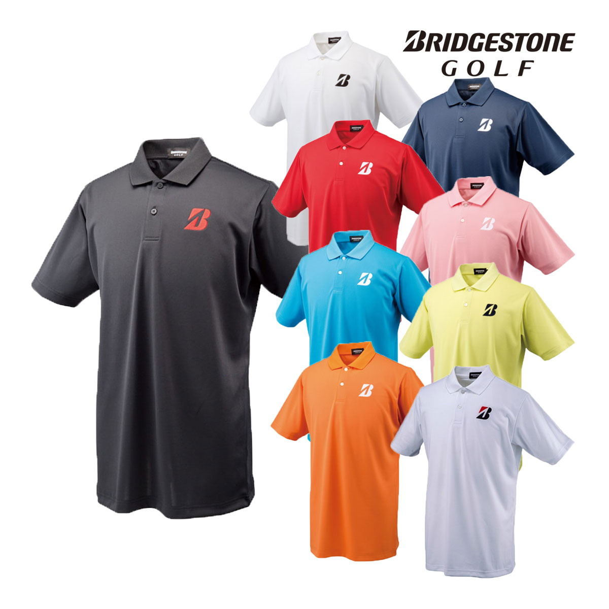 BridgestoneGolf ブリヂストンゴルフ メンズ半袖ポロシャツ 50G01A 