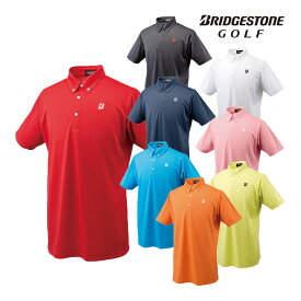 BridgestoneGolf ブリヂストンゴルフ ゴルフウエア メンズボタンダウンシャツ 50G02A 【あす楽対応】