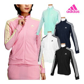 【4/20 エントリー/抽選で最大100%ポイントバック】 アディダス ゴルフ adidas Golf ゴルフウエア レディス ジャケット 「 23223 」 ストレッチ 春夏ウエア 【あす楽対応】