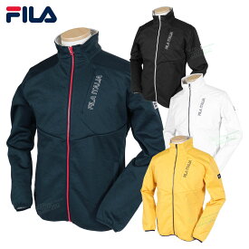 フィラゴルフ FILA GOLF ゴルフウエア メンズ ブルゾン 「 783206 」 ボンディング 防風 防寒 2023秋冬モデル 【あす楽対応】