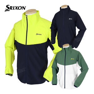 スリクソン SRIXON ゴルフウエア メンズ ジャケット 「 RGMWJK02 」 ウインド フルジップ ブランドロゴデザイン 2023秋冬モデル 【あす楽対応】