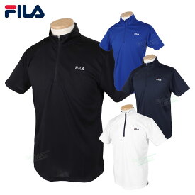 フィラゴルフ FILA GOLF ゴルフウエア メンズ 半袖シャツ 「 742687 」 吸汗速乾 UVカット 春夏ウエア 【あす楽対応】