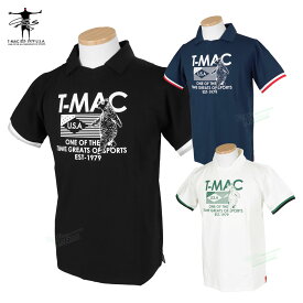 ティーマック T-MAC GOLF ゴルフウエア メンズ 半袖シャツ 「 7413174-112 」 スキッパー 春夏ウエア 【あす楽対応】