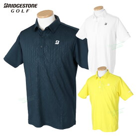 ブリヂストンゴルフ BridgestoneGolf ゴルフウエア メンズ 半袖シャツ 「 3GA01A 」 クールコア 冷感 2024春夏モデル 【あす楽対応】