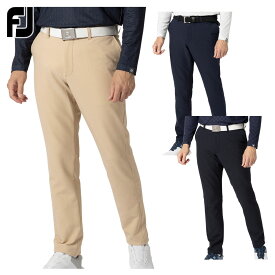 【11/11まで エントリーで最強配送10倍】 フットジョイ FOOTJOY ゴルフウエア メンズ ロングパンツ 「 FJ-F24-P04 」 撥水 裏起毛 ストレッチ 秋冬ウエア 【当店在庫品】