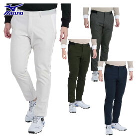 【1/25 エントリー/抽選で最大100%ポイントバック】 ミズノ MIZUNO ゴルフウエア メンズ ロングパンツ 「 E2MFB504 」 ストレッチ ヒーロー テックシールド 秋冬ウエア 【当店在庫品】