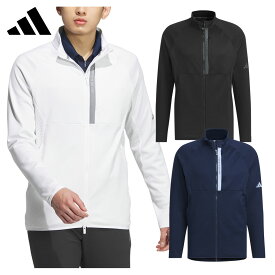 アディダス ゴルフ adidas Golf ゴルフウエア メンズ ジャケット 「 JTY65 」 保温 吸放湿 ストレッチ フルジップ COLD.RDY 秋冬ウエア 【当店在庫品】