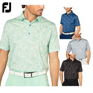 フットジョイ FOOTJOY ゴルフウエア メンズ 半袖シャツ 「 FJ-S25-S24 」 吸汗速乾 UVケア ストレッチ 春…