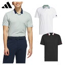 【8/5限定!エントリーでポイント10倍!】 アディダス ゴルフ adidas Golf ゴルフウエア メンズ 半袖ポロシャツ 「 KPW87 」 ビヨンド ザ コース ツイストニット 2025春夏モデル 【当店在庫品】