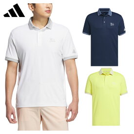 【12/10 エントリー/抽選で最大100%ポイントバック】 アディダス ゴルフ adidas Golf ゴルフウエア メンズ 半袖ポロシャツ 「 KVH30 」 HEAT.RDY クラッシック 2025春夏モデル 【当店在庫品】