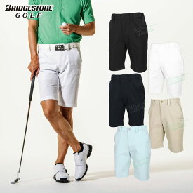 ブリヂストンゴルフ BridgestoneGolf ゴルフウエア メンズ ショートパンツ 「 3GE01S 」 ストレッチ 撥水 シンプルデザイン 2025春夏モデル 【当店在庫品】