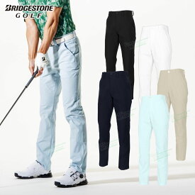 ブリヂストンゴルフ BridgestoneGolf ゴルフウエア メンズ ロングパンツ 「 EGM01K 」 ストレッチ 撥水 2025春夏モデル 【当店在庫品】