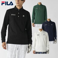 フィラゴルフ FILA GOLF ゴルフウエア メンズ 長袖ポロシャツ 吸汗速乾 UVカット ストレッチ 「 785501 …
