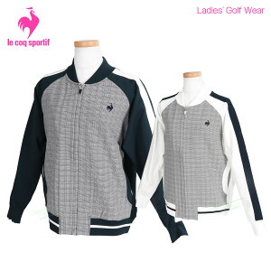 ルコック スポルティフ le coq sportif ゴルフウエア レディス ブルゾン ニット 「 LG4FWB80L 」 秋冬ウエア 【当店在庫品】