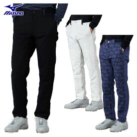 【1/25 エントリー/抽選で最大100%ポイントバック】 ミズノ MIZUNO ゴルフウエア メンズ 中綿パンツ ブレスサーモ ストレッチヒーロー 防風 ハイブリッド 「 E2MFC505 」 2025秋冬モデル 【当店在庫品】