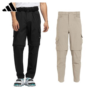 アディダス ゴルフ adidas Golf ゴルフウエア メンズ ロングパンツ デタッチャブル 「 OFG54 」 2025秋冬モデル 【当店在庫品】