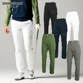 【1/18 エントリー/抽選で最大100%ポイントバック】 ブリヂストンゴルフ BridgestoneGolf ゴルフウエア メンズ ロングパンツ 4WAYストレッチ 撥水 ウエストストレッチ 「 FGM01K 」 2025秋冬モデル 【当店在庫品】